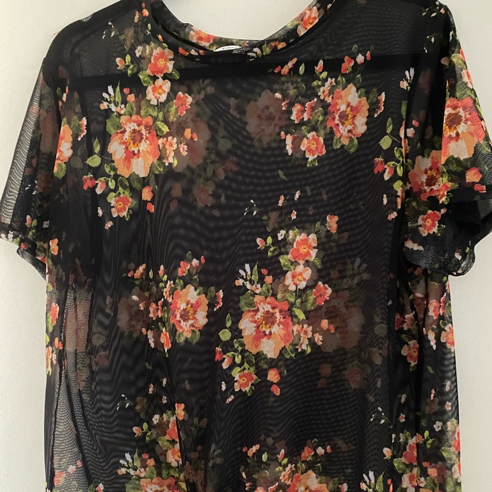 Sheer shirt